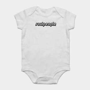 Soulpeople / Logo BLK Baby Bodysuit